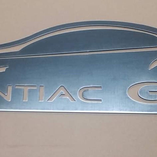 Pontiac G8 Garage Sign