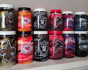 Novelty Sports Mason Jars