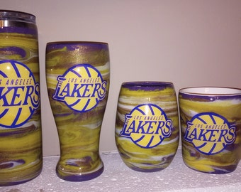 Lakers Tumbler, Mug, Coaster & Tray Collection