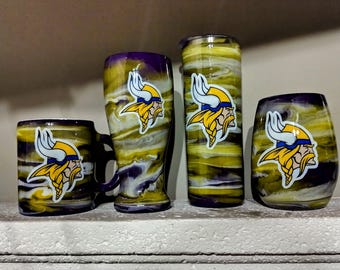 Minnesota Vikings Tumbler & Mug Collection: Stainless Steel, Stoneware