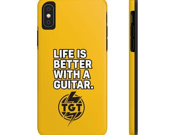 TGT Guitar Phone Case (dark yellow)