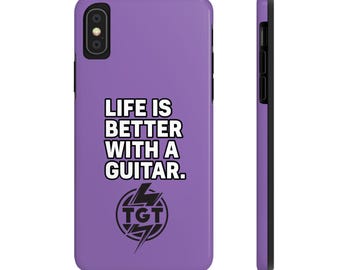 TGT Guitar Phone Case (Hendrix purple)