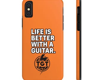 TGT Guitar Phone Case (orange)