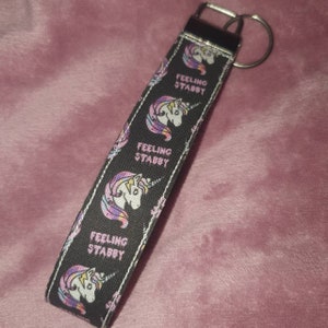 Sensación de llavero de pulsera st@bby