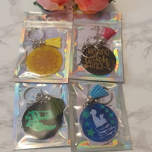 Acrylic keyrings