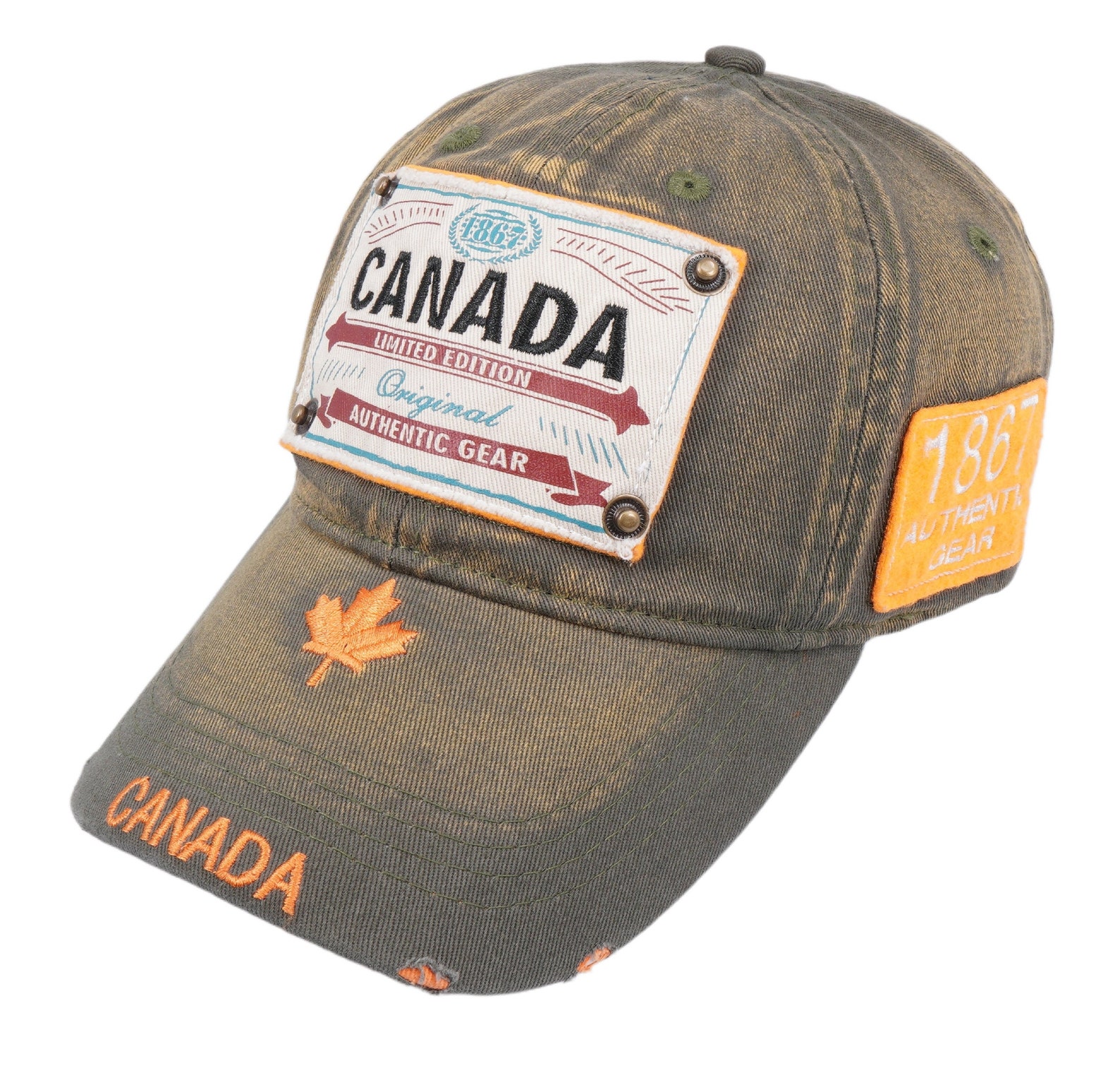 Canada Cap/Canada Baseball Hat/Baseball cap/Canada maple Leaf Etsy