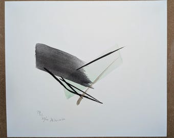 Litografía de Toko Shinoda "Praise-C" 2017, firmada