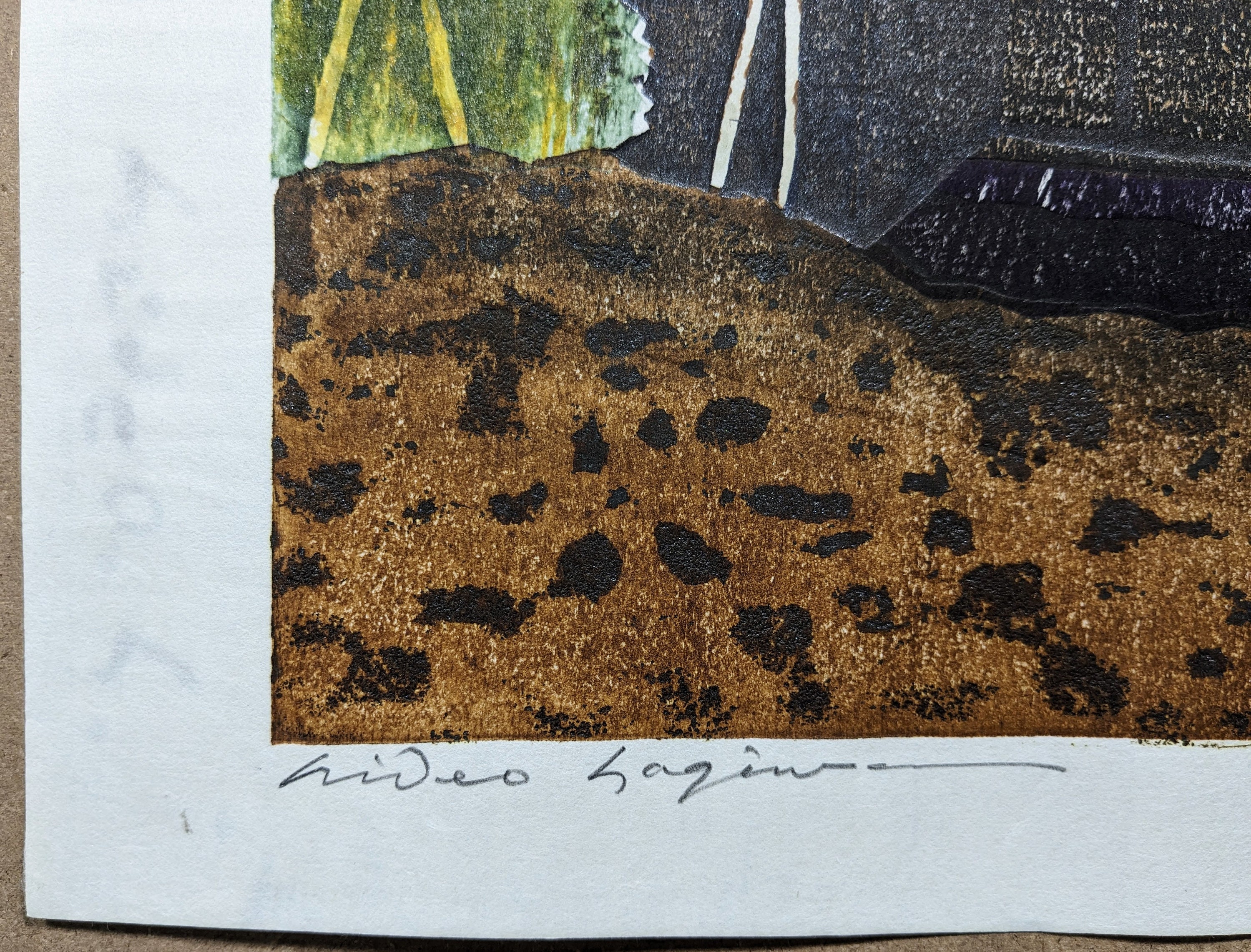 Hideo Hagiwara Woodblock 