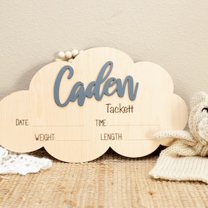 Hospital Door Hanger Boy Newborn Baby Hospital Stat Sign Nursery Name Sign Wooden Birth Announcement Custom Welcome Baby Door Wreath Gift
