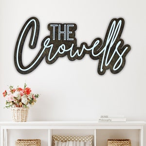 Large Last Name Sign, Wedding Name Sign, Wood Last Name Sign, Wedding Backdrop, Family Name Wood Sign