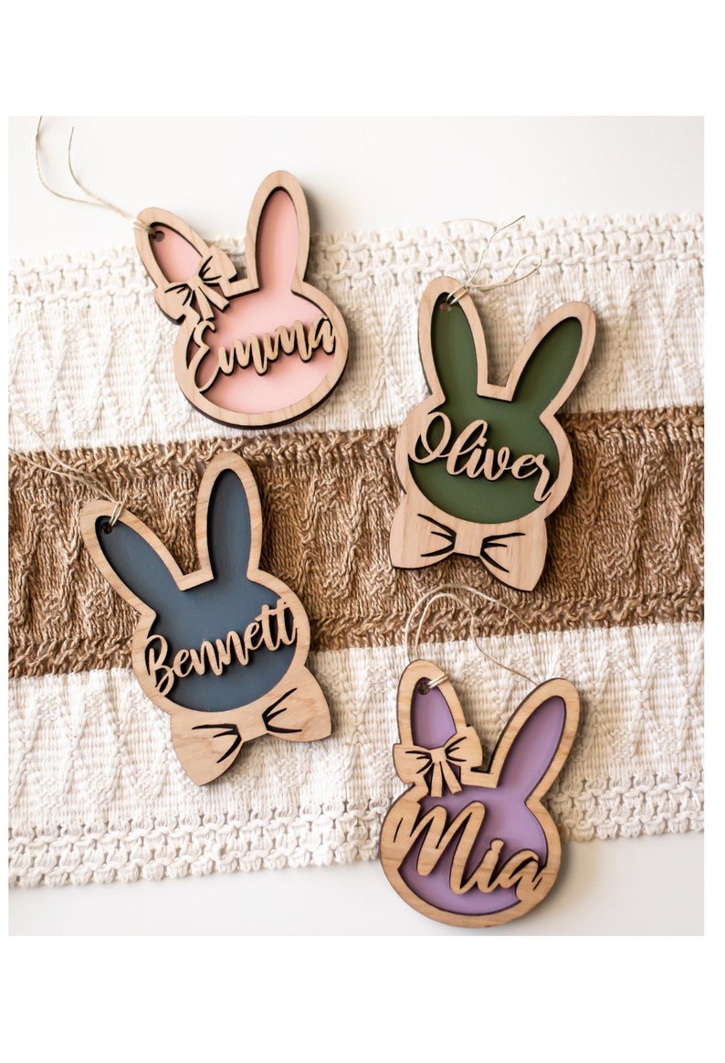 easter basket tag