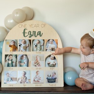 Photo Board Wooden Milestone Board