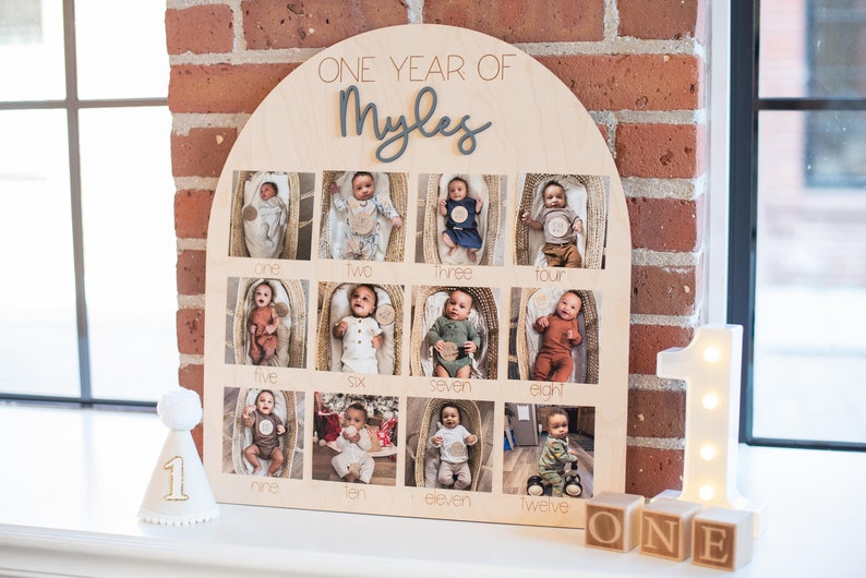 One Year of Photo Board