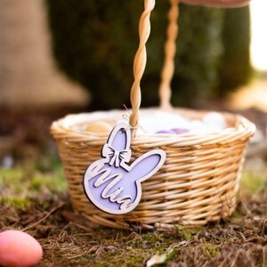 easter basket name tag