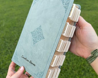 Personalized ESV Bible for Women with Tabs Custom Engraved Name Christian Gift