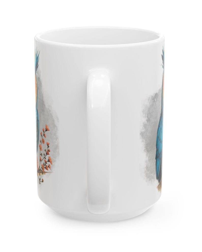 May include: A set of three ceramic mugs with a speckled, matte finish. The mugs are in shades of cream, light gray, and dark gray. Each mug has a simple, minimalist design and a rounded handle. Perfect for coffee or tea.