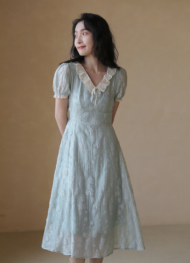 Blossom Sleeve Dress - Etsy