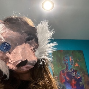 cute dog mask
