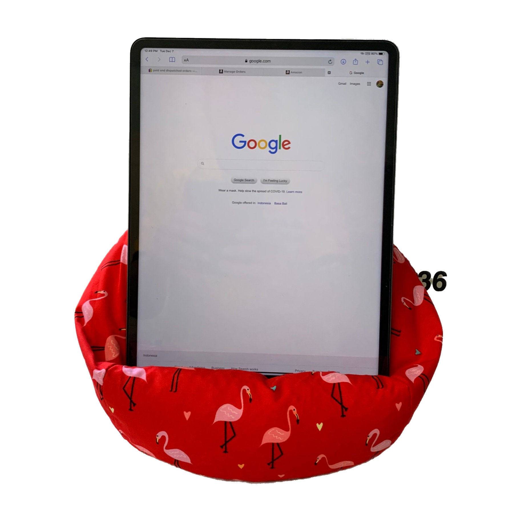 Mycushy Tablet Stand Pillow Cushion Phone Stand Iphone Samsung Etsy UK