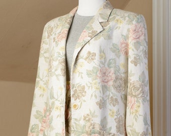 1990s ACT III Floral Suit