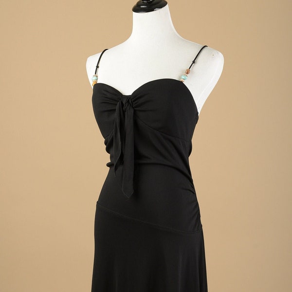 1990s A.B.S By Allen Schwartz Little Black Dress