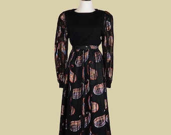 1980s Evan Picone Sweater and Skirt