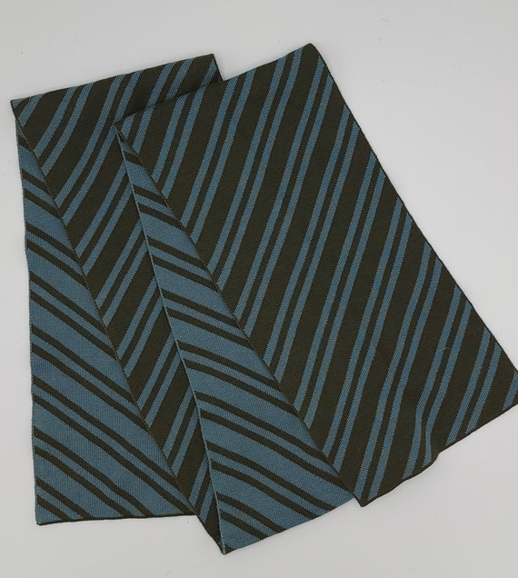 1990s Reversible Knit Scarf - image 3