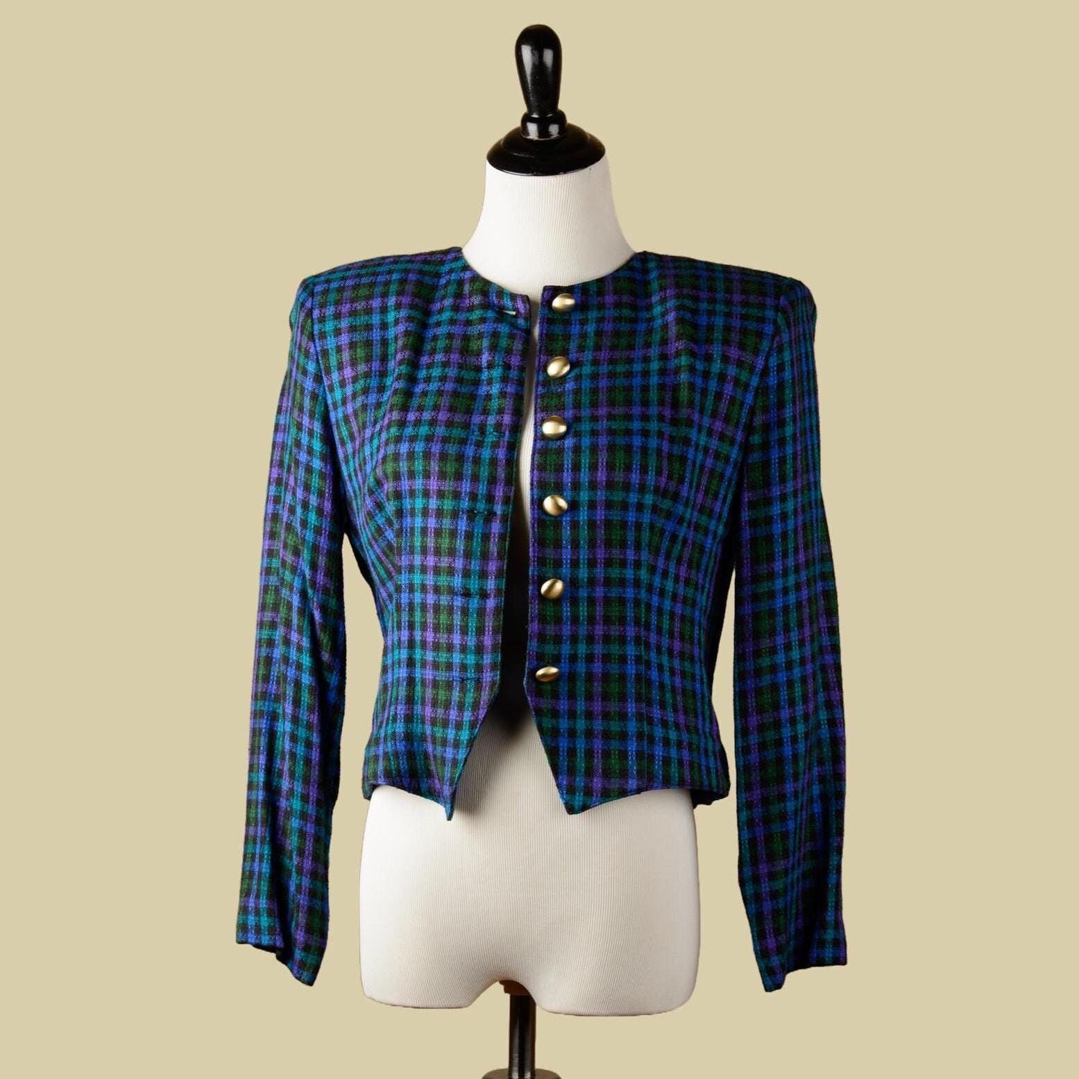 1980s Christy Girl Boxy Blazer