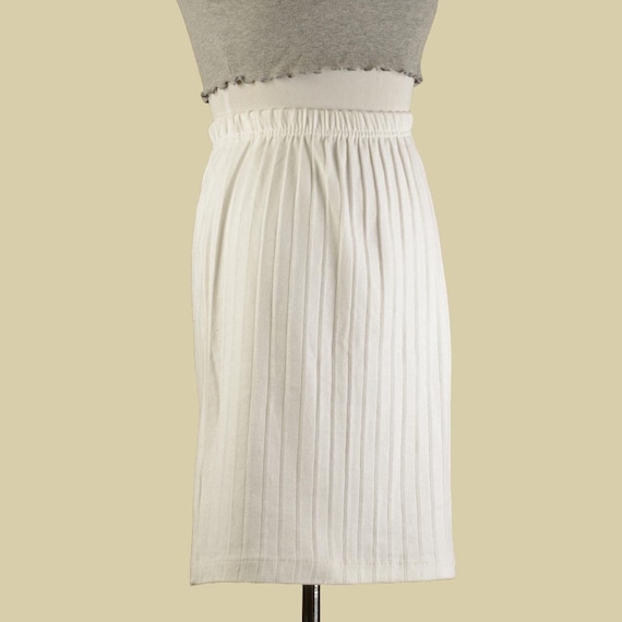 1980s Averroe Ribbed Skirt
