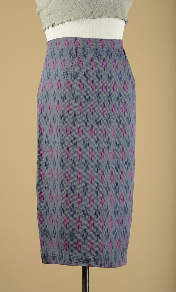 1980s Silk Evan Picone Skirt