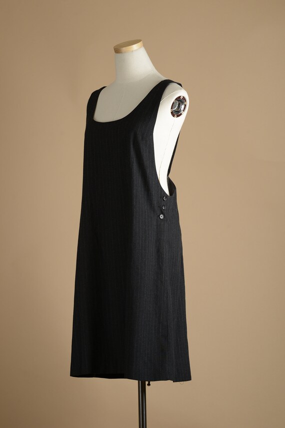 1990s Casual Corner Pinstripe Dress - image 5