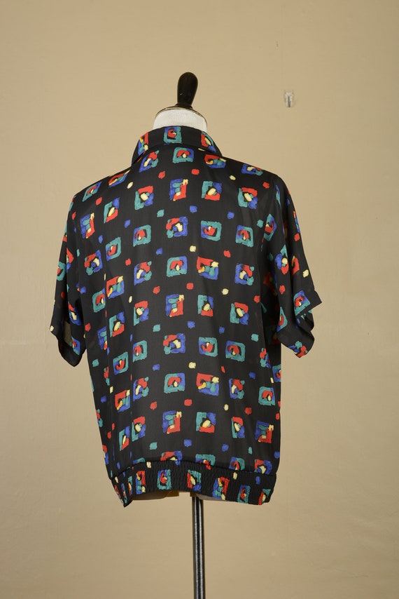 1980s Geometric Alfred Dunner Top - image 2