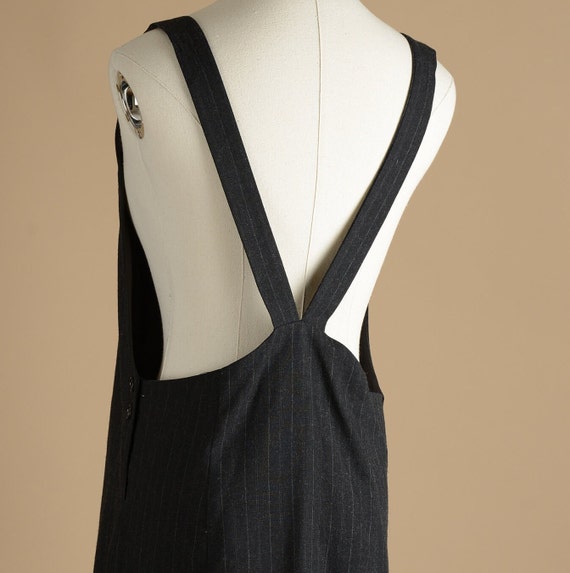 1990s Casual Corner Pinstripe Dress - image 8