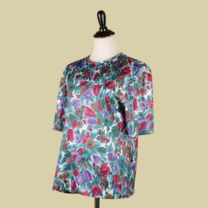 1990s Floral Blair Blouse