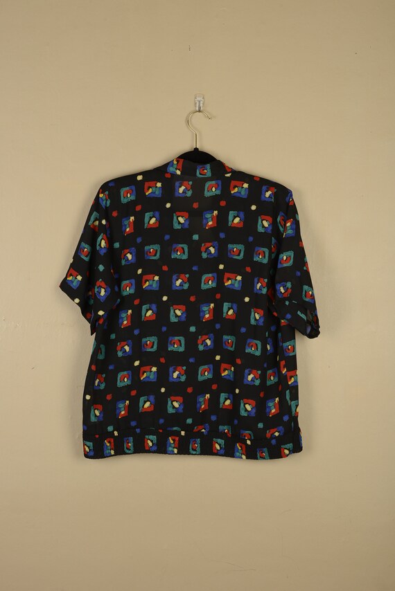 1980s Geometric Alfred Dunner Top - image 4