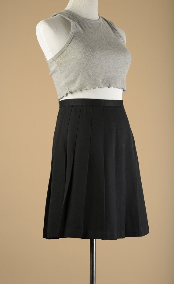 1990s Briggs New York Pleated Skirt