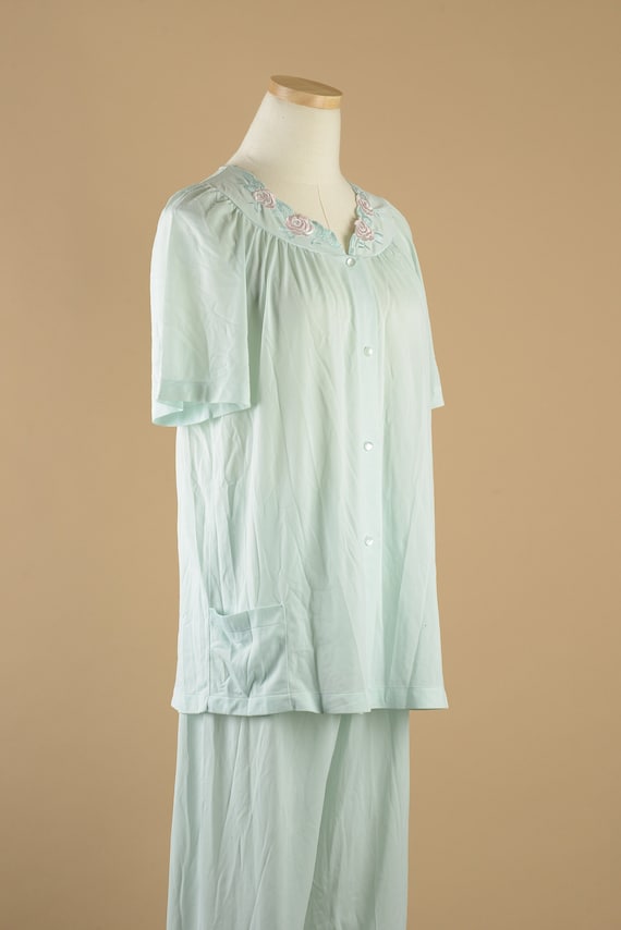 1980s Shadowline 2 Piece Sleepwear - image 1