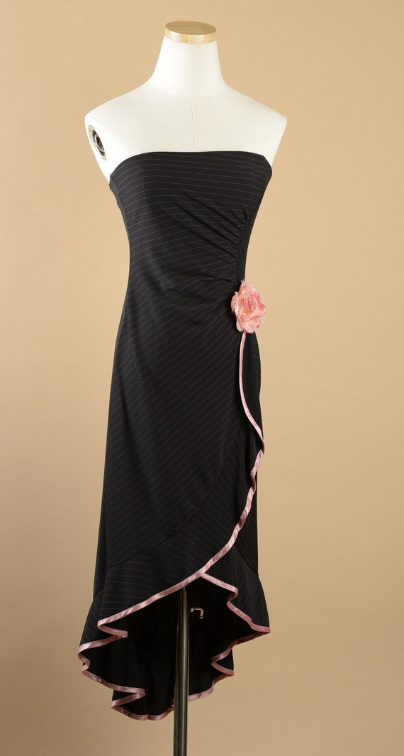 1990s Rampage Strapless Dress