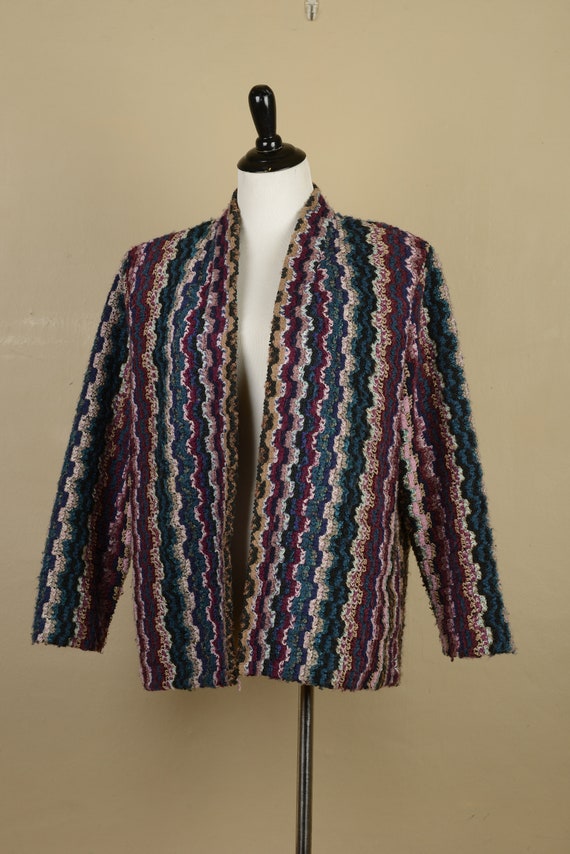 1980s Crocheted Graff Sweater