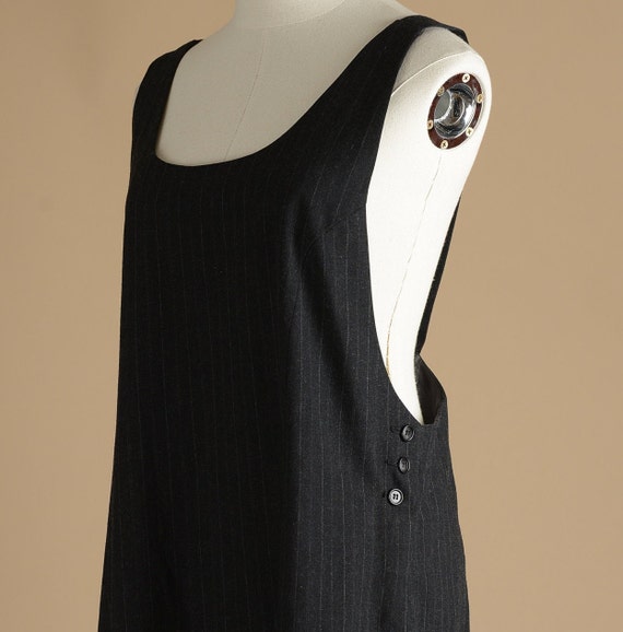 1990s Casual Corner Pinstripe Dress - image 6