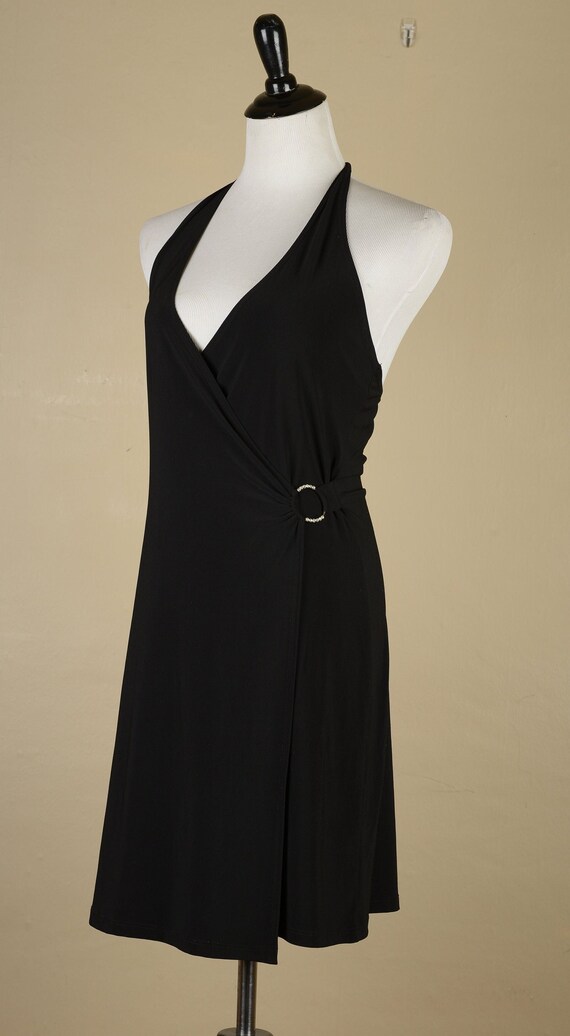 1990s Taboo Halter Dress