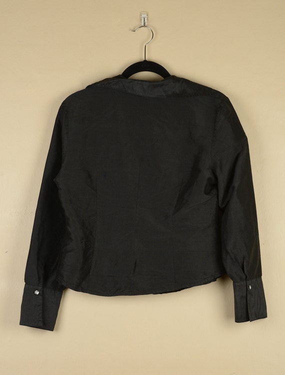 1990s Tracy M Silk Blouse - image 6