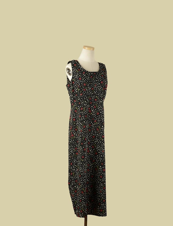 1990s Kathie Lee Floral Dress