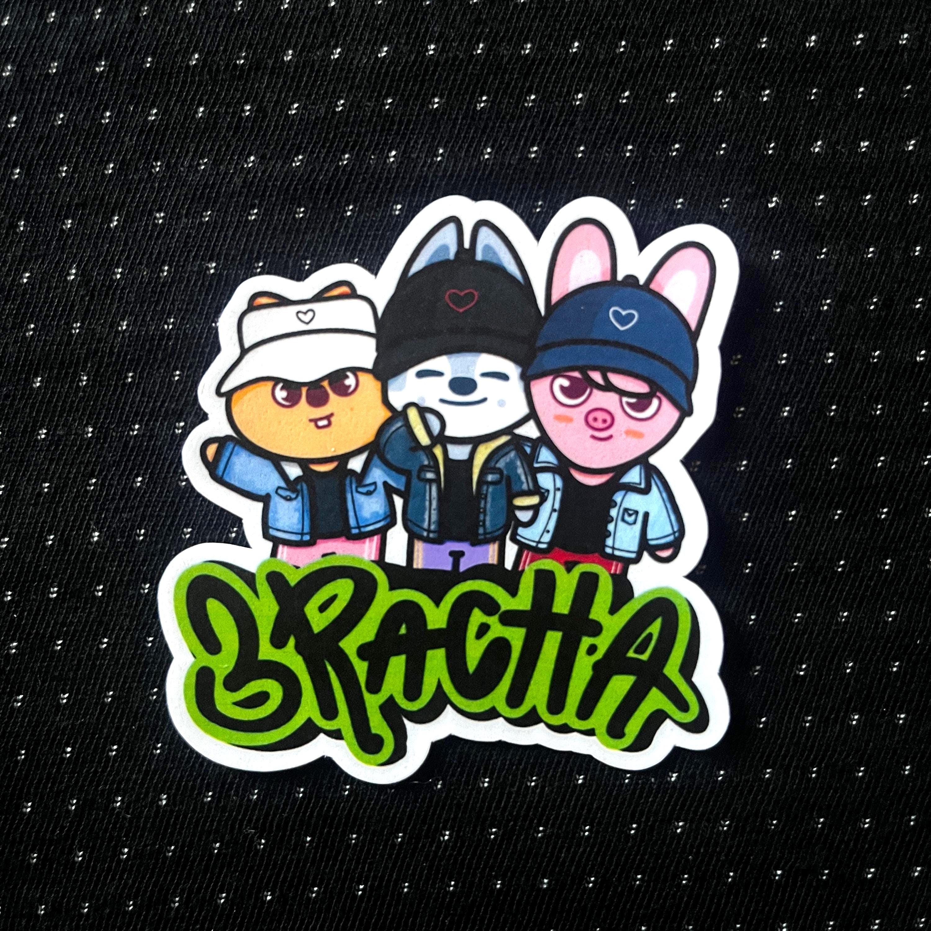 Stray Kids/skzoo Inspired - 3RACHA - HAN Quokka, Wolf Chan