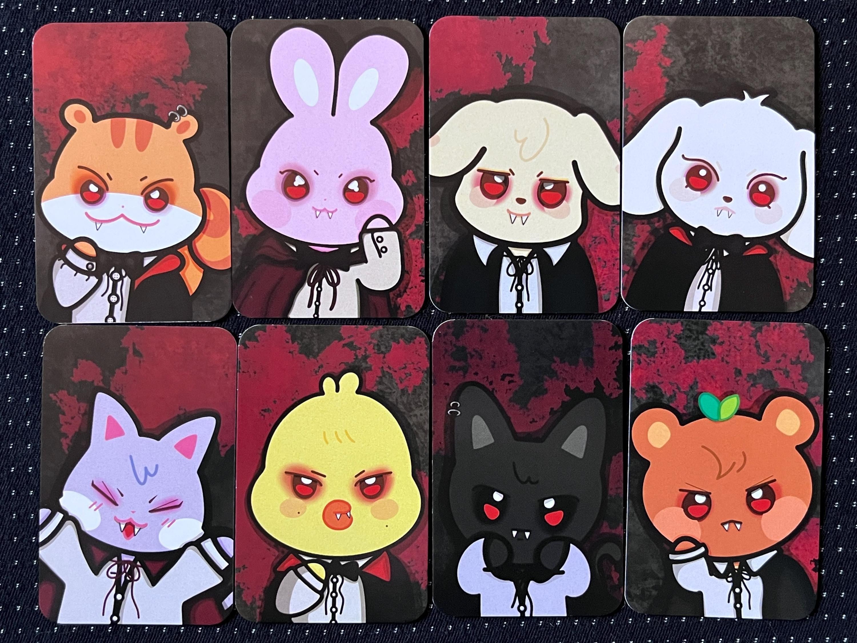 Ateez/aniteez Inspired - VAMPIRE SET - Fanmade Photocard Set - Etsy