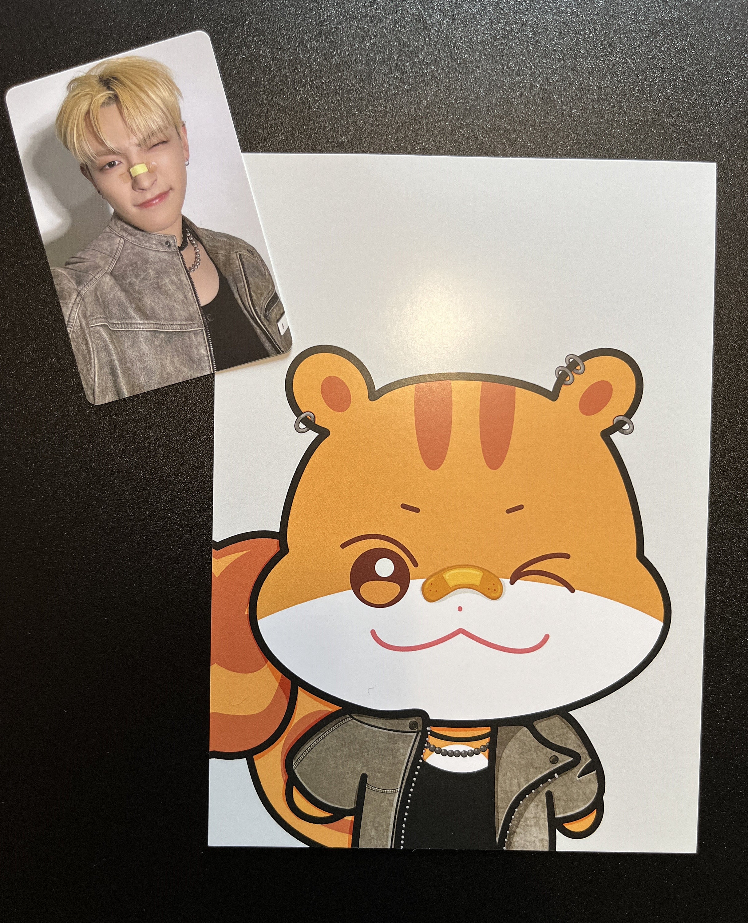 Ateez/aniteez Inspired - BANDAID JOONG - Jjoongrami - Hongjoong