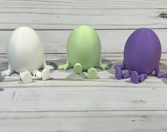 3D Printed Easter Egg Buddy|Easter Decor|Happy Easter|Egg Decor|Easter Egg|DixieFarmDesignsLLC