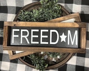 Freedom Sign|America|Free Speech|Home Decor|Charlie Kirk Quote|Justice|DixieFarmDesignsLLC