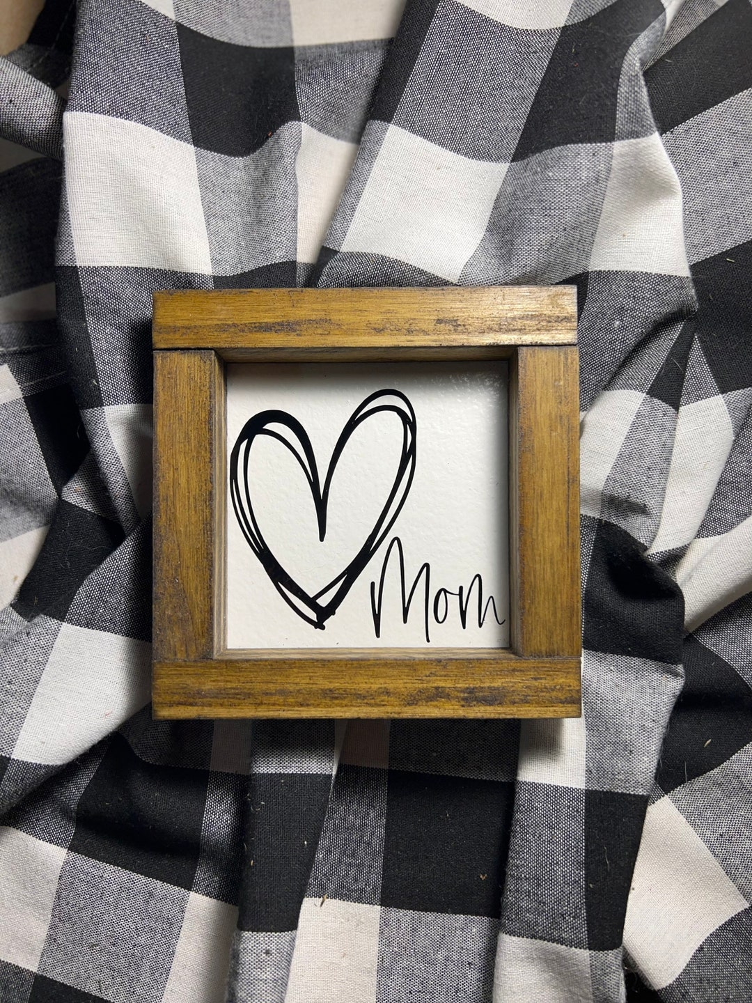 Heart Mom Sign|home Decor|mom|mother’s Day|gift|dixiefarmdesignsllc - Etsy