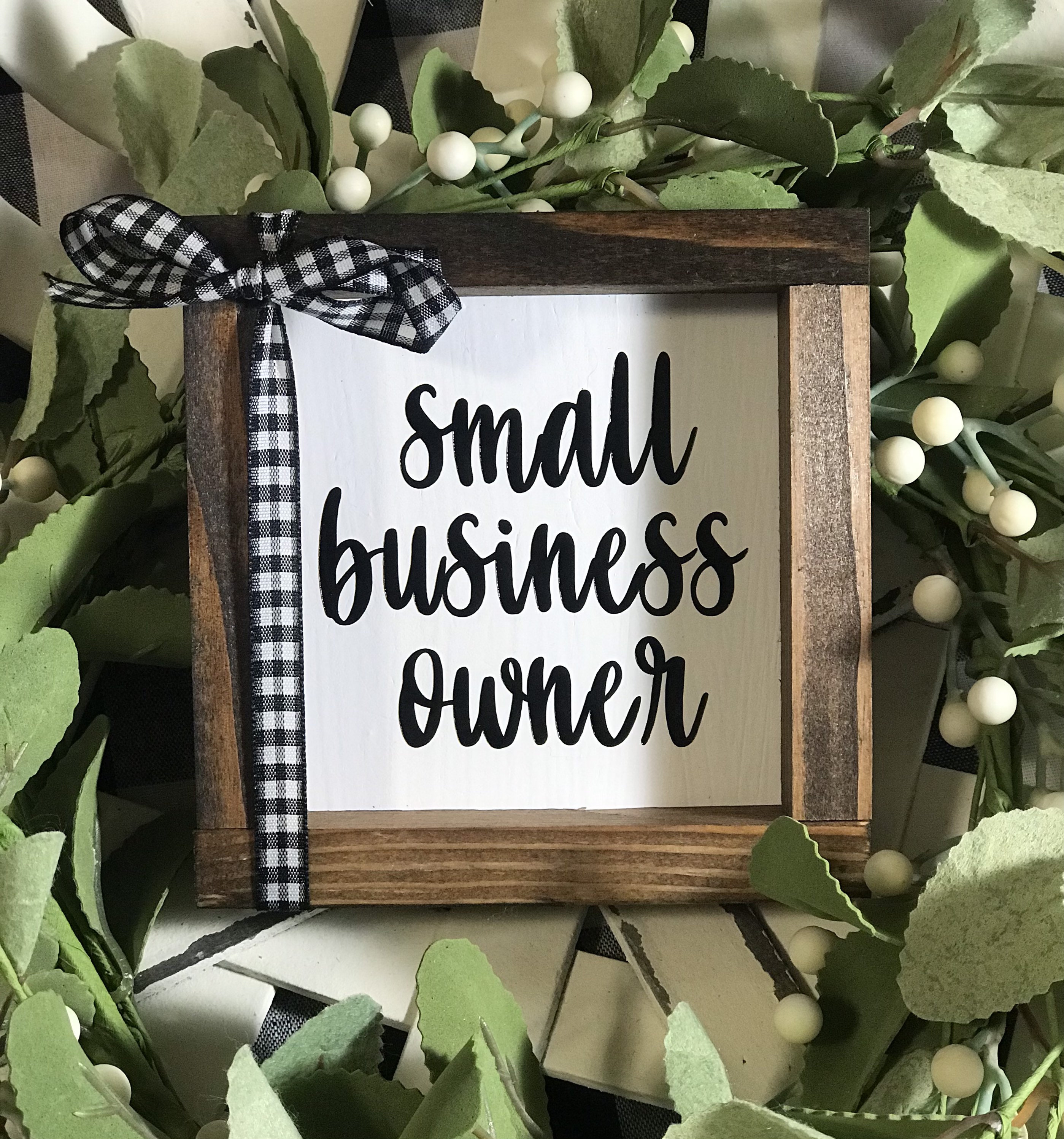 Small Business Owner SignBusiness SignDixieFarmDesigns Etsy